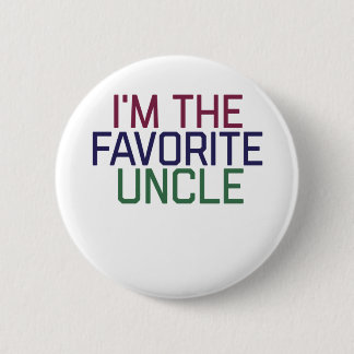 I'M FAVORITE UNCLE 6 CM ROUND BADGE