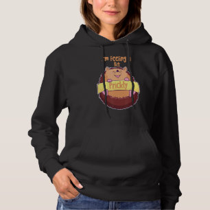 I'm Feeling A Bit Prickly Funny Cute Hedgehog Hoodie