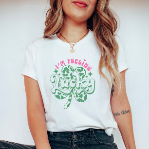 I'm Feeling Lucky St. Patrick’s Day Clover Leaf T-Shirt