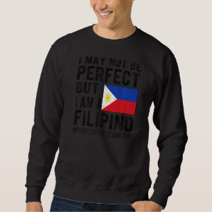 I'm Filipino Flag Philippines Proud Filipino Roots Sweatshirt