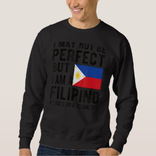 I'm Filipino Flag Philippines Proud Filipino Roots Sweatshirt
