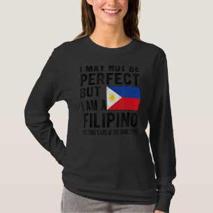 I'm Filipino Flag Philippines Proud Filipino Roots T-Shirt