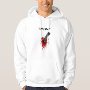 I'm Fine Bloody (Back side) T-Shirt Copy Hoodie