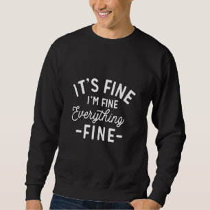 Im Fine Everything, Introvert Tee Svg, Women, Cric