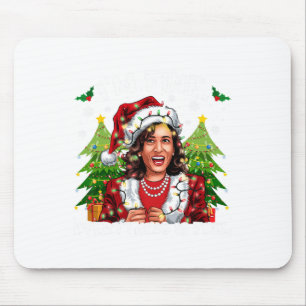 I'm Fine Everything Is Fine Meme Kalama Santa Chri Mouse Pad