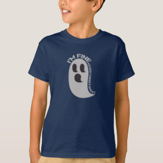 I'm Fine, Everything's Ghost Kids T-Shirt