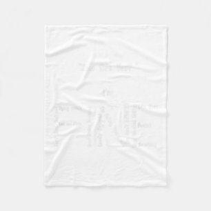 I'm Fine Funny Health Suicide Prevention Awareness Fleece Blanket