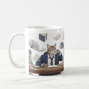 "I'm Fine" T-shirt Design Coffee Mug