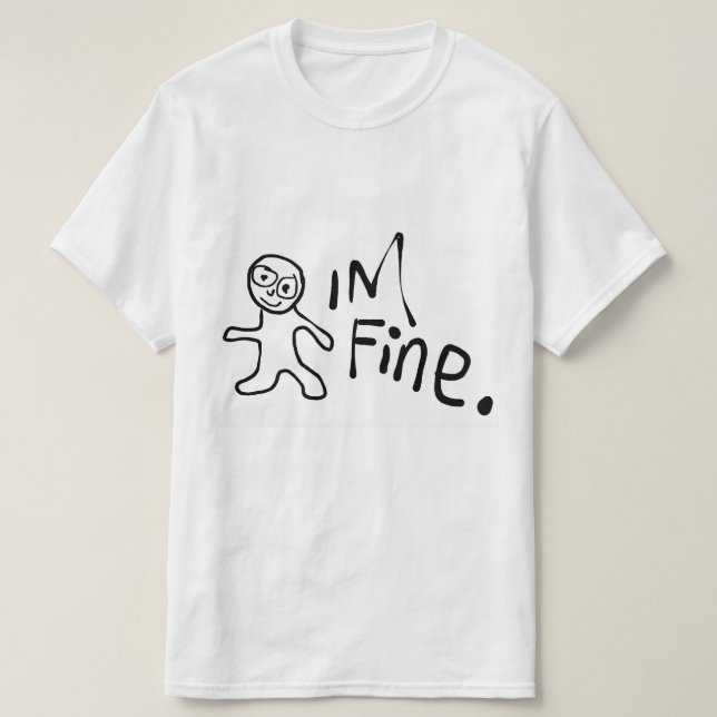 Im Fine Tee (Design Front)