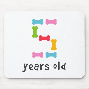 I'm Five Years Old Mouse Pad