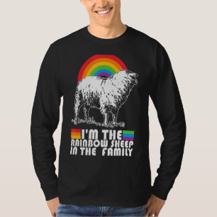 I'm For Rainbow Sheep In The Family Lgbtq Pride T-Shirt