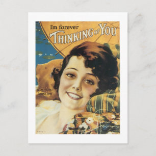 I'm Forever Thinking of You Songbook Cover Postcard