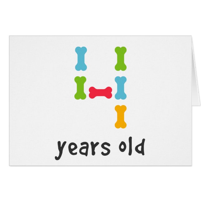 I'm Four Years Old (Front Horizontal)