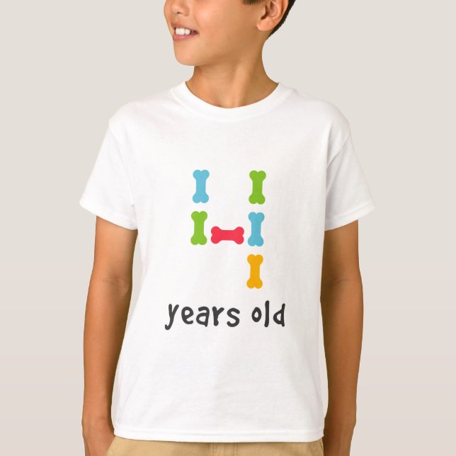I'm Four Years Old T-Shirt (Front)