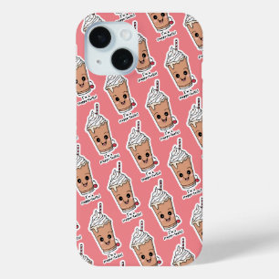 I'm Frappe-tastic Frappe with whipped cream iPhone 15 Case