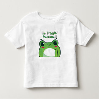 "I'm Froggin' Awesome" -Frog themed cute T-Shirt