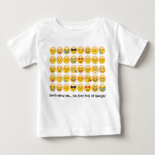 I'm Full of Emojis . . . Toddler Emoji Tee Shirt