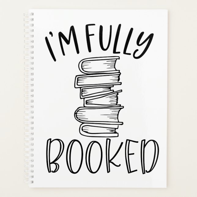 I'm Fully Booked Planner (Front)