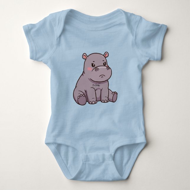 I'm fussy baby bodysuit (Front)