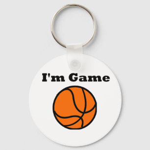 I'm Game (Basketball) Key Ring