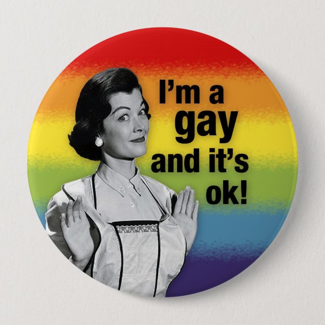 I'm GAY - Button (Front)