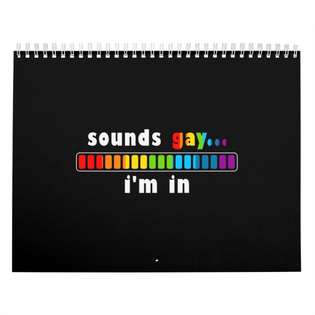 I'm Gay Calendar (Cover)