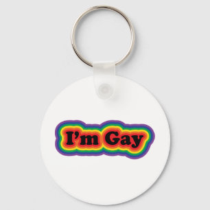 I'm Gay Key Ring
