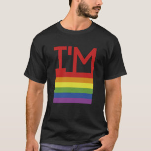 I'm Gay   Rainbow Flag T-Shirt