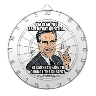 I'M GLAD YOU ASKED THAT QUESTION DARTBOARD