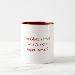 I'm Gluten Free! What's Your Super Power Mug