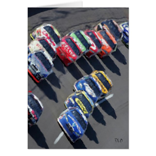 I'm Going Racing Card (Front)