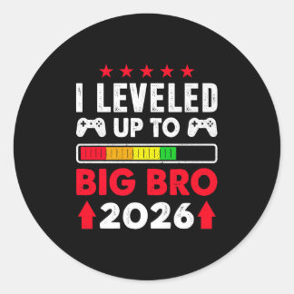 Im Going To Be A Big Brother 2026 I Levelled Up To Classic Round Sticker