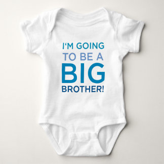 I'm Going to be a Big Brother! Baby Bodysuit
