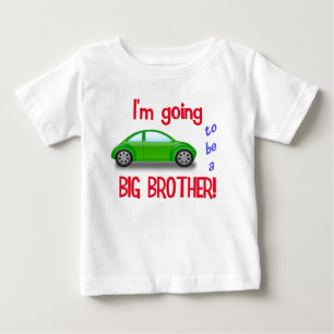 I'm going to be a big brother car t-shirt
