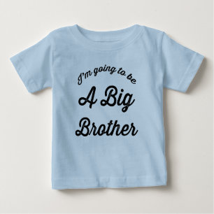 I'm going to be a Big Brother T Shirt Blue