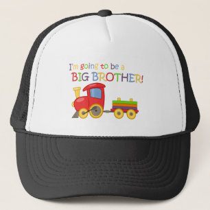 I'm going to be a big brother! trucker hat
