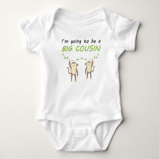I'm Going To Be A Big Cousin Baby Bodysuit