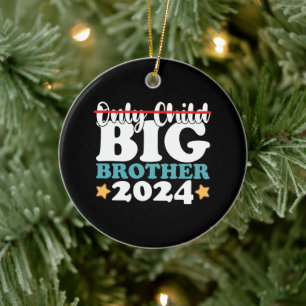 I'm Going To Be A Big Sister Cat Ceramic Ornament