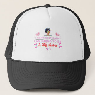 I'm Going To Be A Big Sister , design by Roka000 Trucker Hat