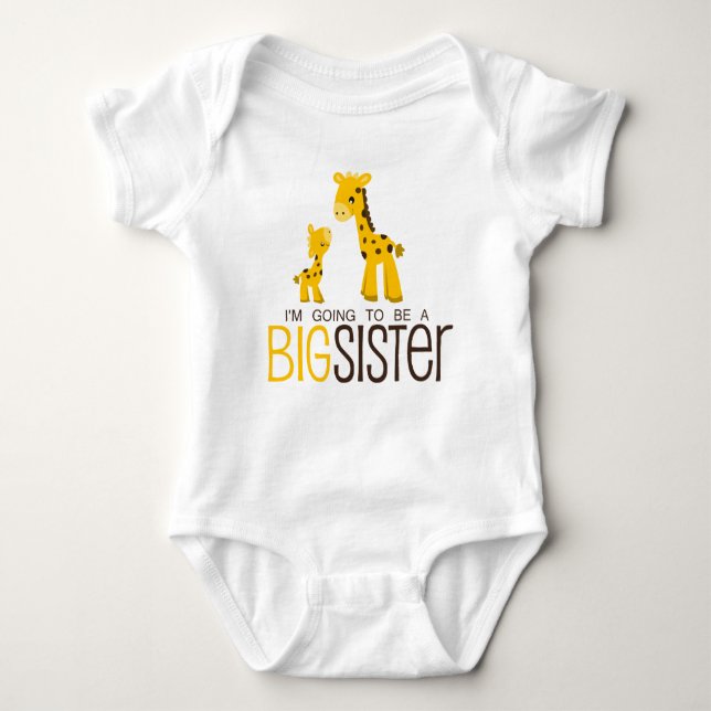 I'm Going to Be A Big Sister Shirt (Front)