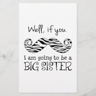I'm Going to be a Big Sister Stationery