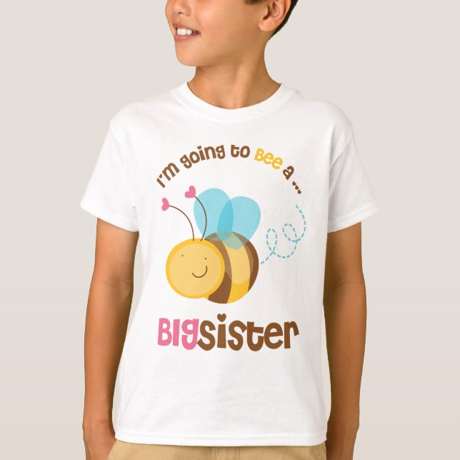I'm Going to be a Big Sister T-Shirt (Front)