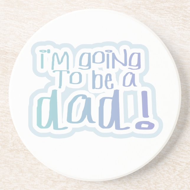 I'm Going to be a Dad Gifts Coaster (Front)