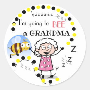 I'm Going to be a Grandma Sticker