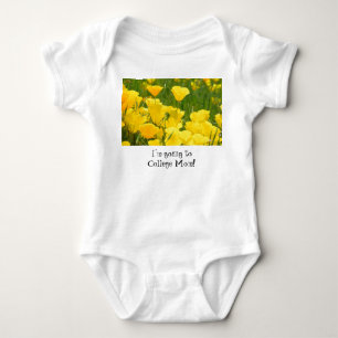 I'm going to Mum! Infants T-shirt Creeper