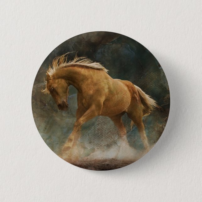 I'm Golden 6 Cm Round Badge (Front)