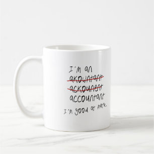 I'm good at math coffee mug