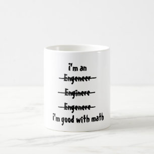 I'm good with math coffee mug