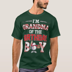 I'm Grandma of the Birthday Boy Baseball Player 1s T-Shirt