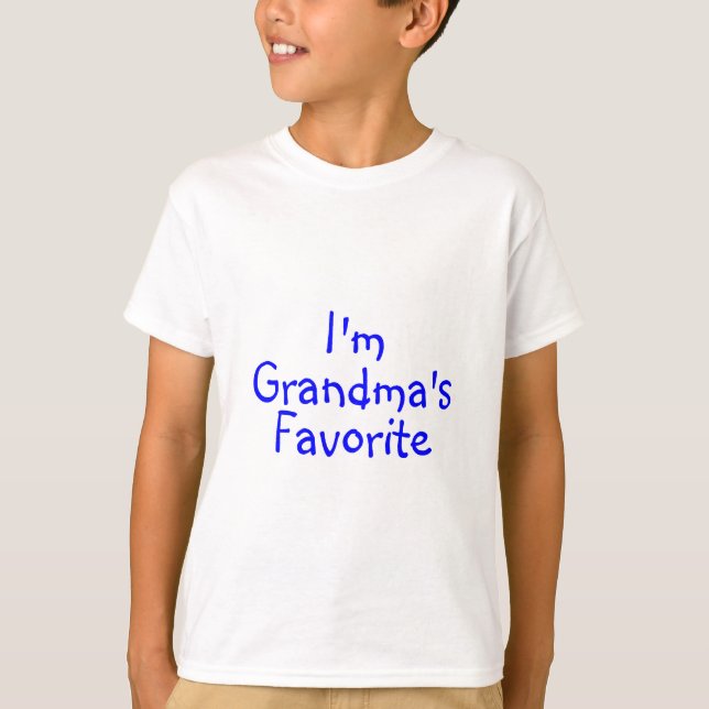 Im Grandmas Favourite Blue T-Shirt (Front)